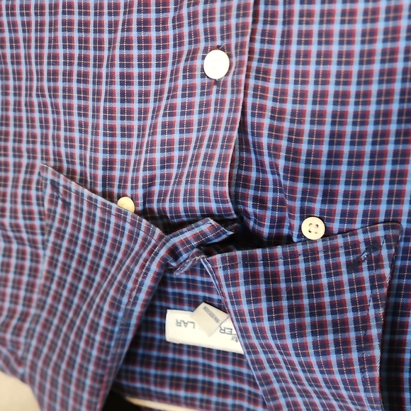 Peter Millar Men's Long Sleeve Button Down sz L - Picture 9 of 10